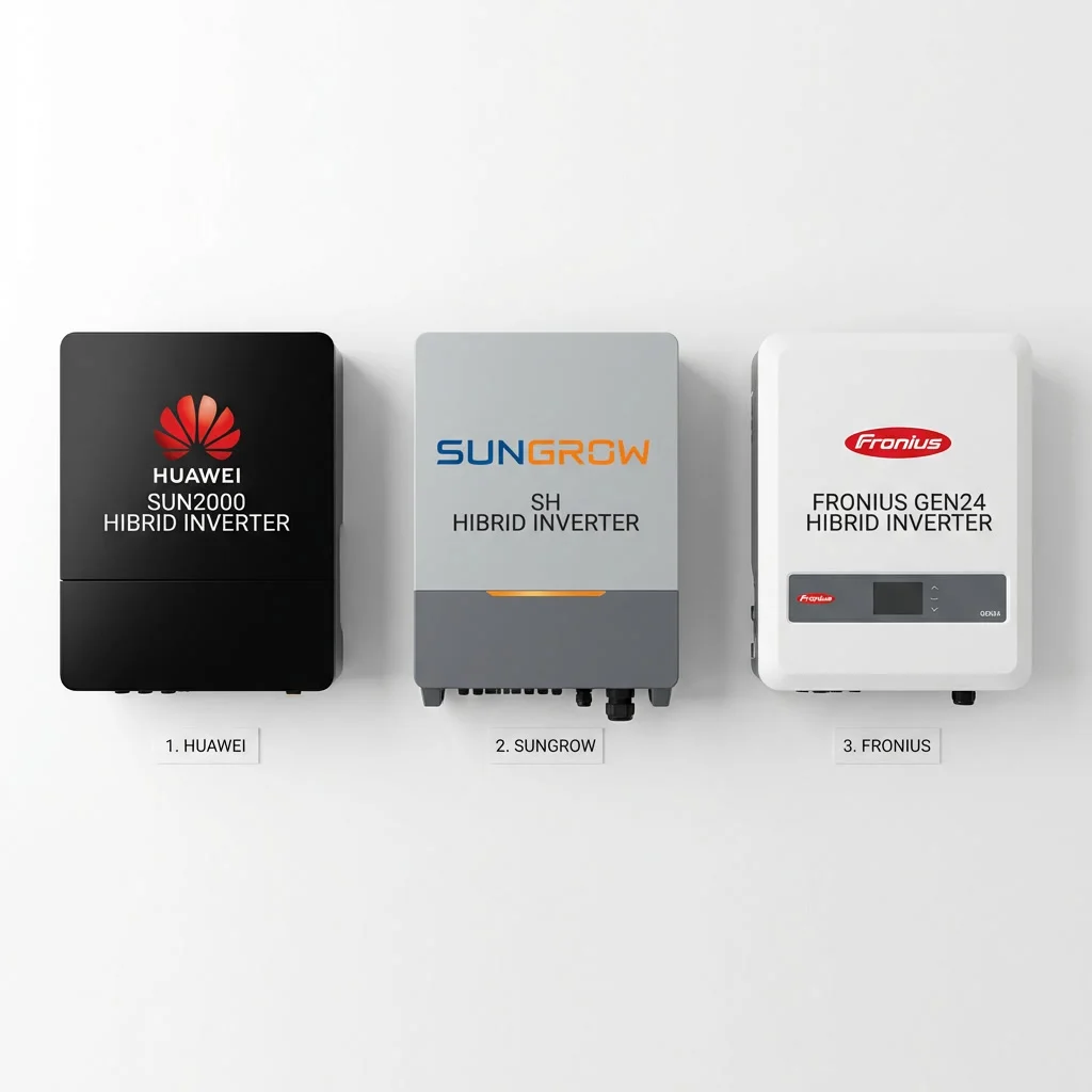 Legjobb napelem inverterek 2025 – Huawei, Sungrow, Fronius