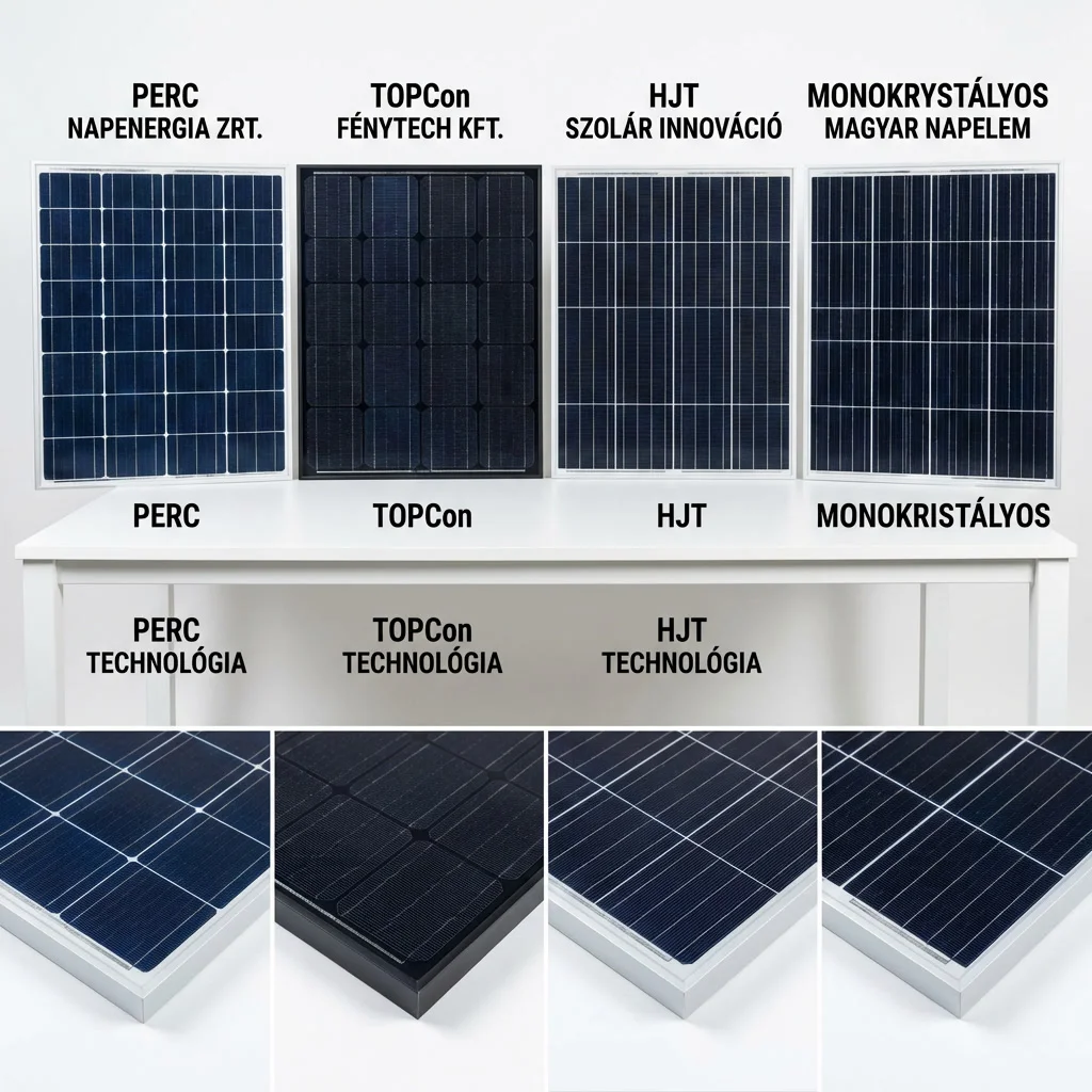 Különböző napelem panel márkák összehasonlítása – LONGi, DAS Solar, Jinko, Trina